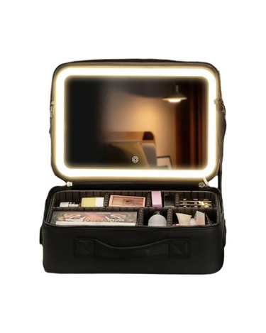 Kosmetik Reisetasche mit LED-Spiegel