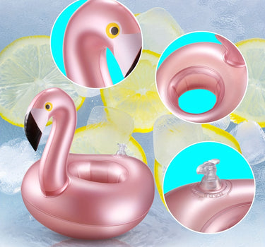 Flamingo-Getränkeuntersetzer Set