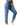High-Waist Slim Fit Cropped Jeans