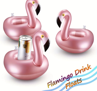 Flamingo-Getränkeuntersetzer Set