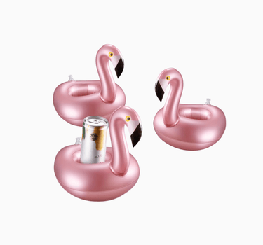 Flamingo-Getränkeuntersetzer Set