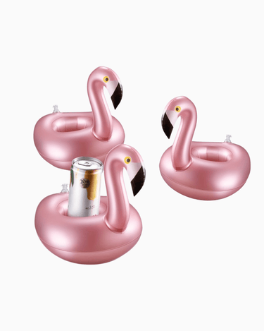 Flamingo-Getränkeuntersetzer Set