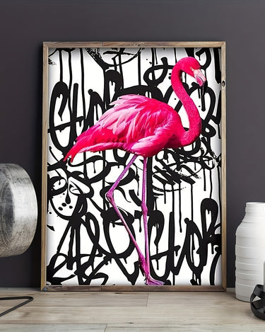 Leinwandposter Lightpink Flamingo