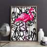 Leinwandposter Lightpink Flamingo